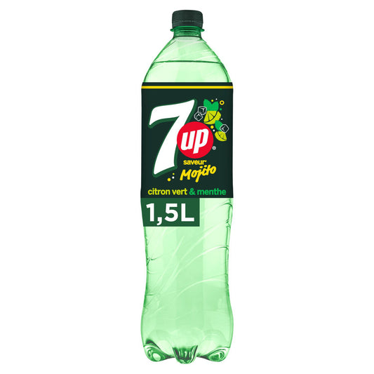 7up Mojito soda 1,5L fraîcheur mentholée