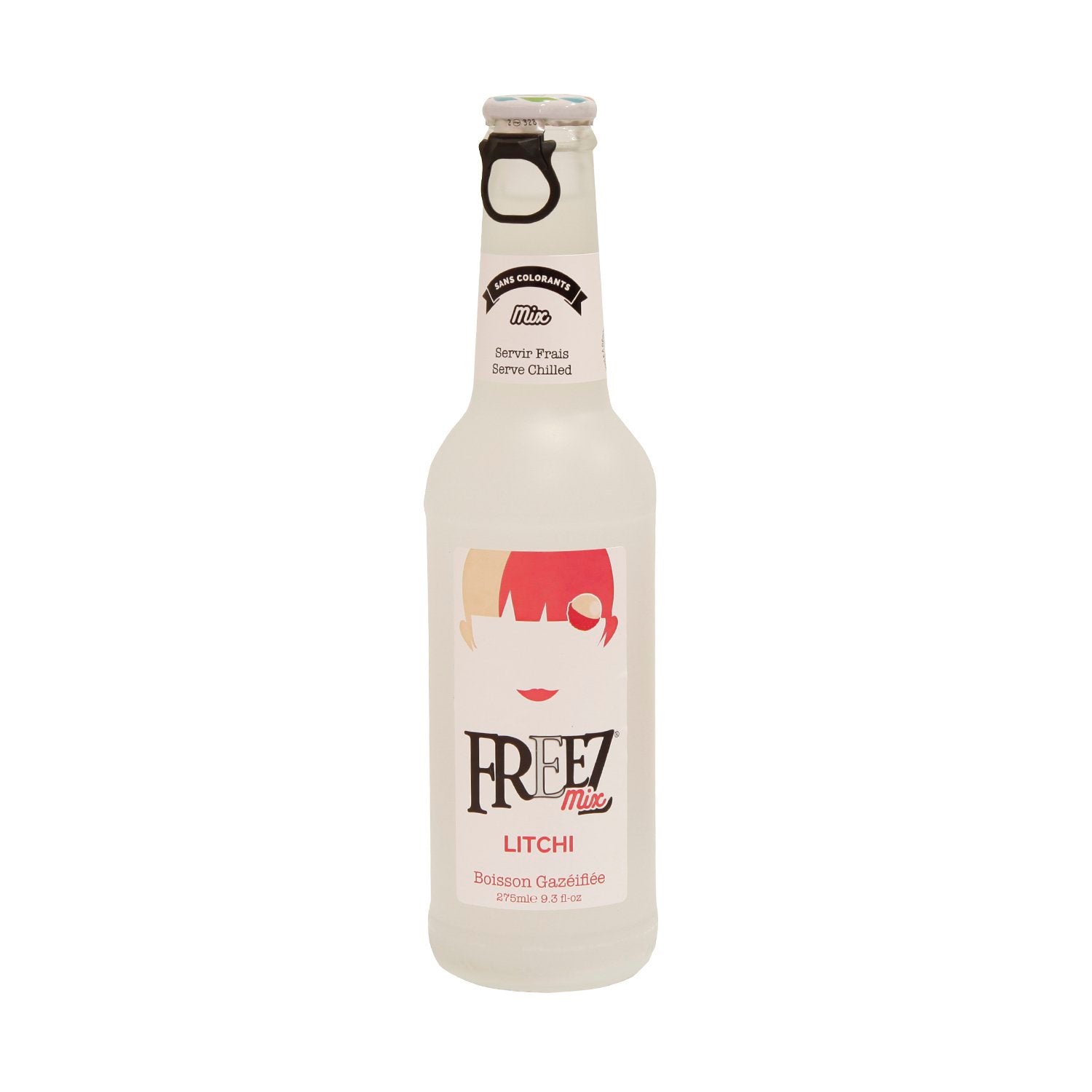 Canette FREEZ Lychee 275ml, soda rafraîchissant