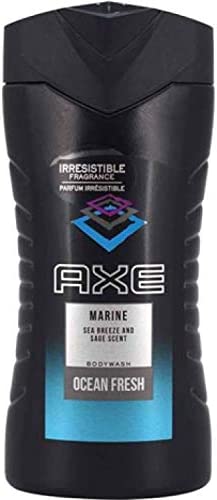 AXE Gel Douche 250ml Marine, fraîcheur apaisante et nettoyage en profondeur, sensations marines, livraison rapide, soin doux pour la peau