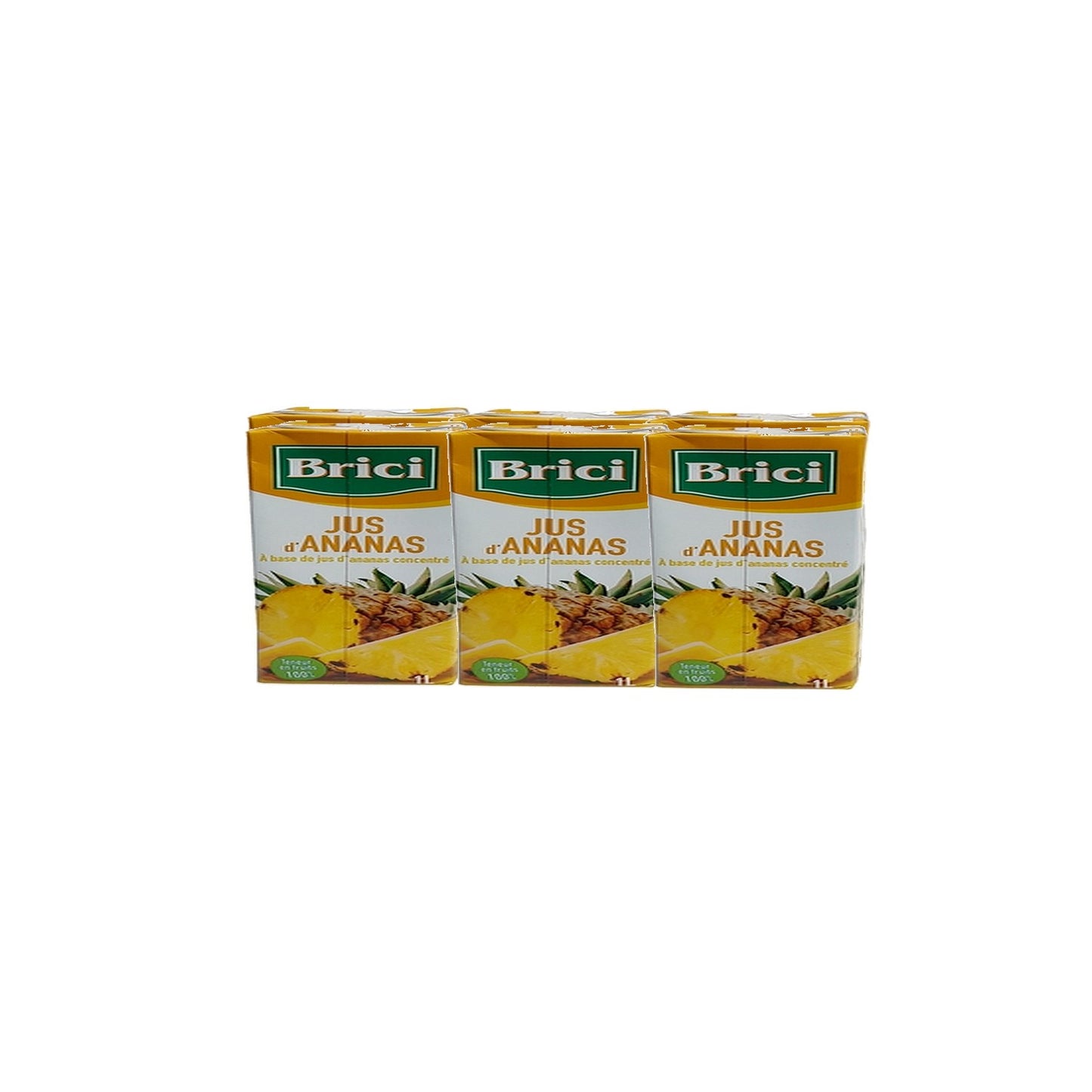 Pack de 6 jus d'ananas 20cl