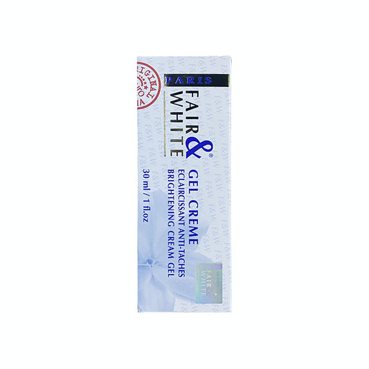 Gel crème éclaircissant Fair and White 30ml