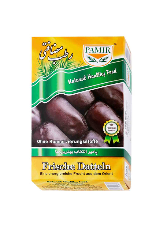 Dattes fraîches Iran Pamir 455g emballage.