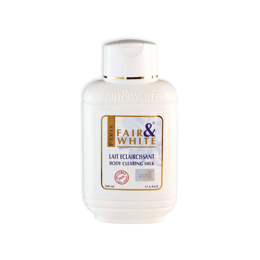 FAIR AND WHITE Lait 485ml soins peau
