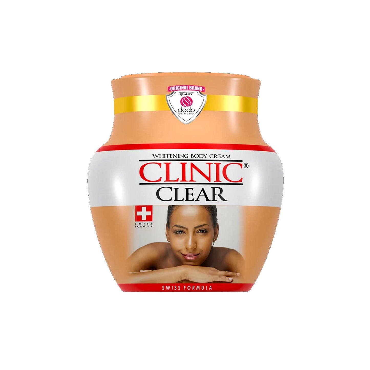 Clinic Clear Crème 330G hydratante, nourrissante pour tous types de peau, unifies le teint, protection durable, texture légère, usage quotidien.