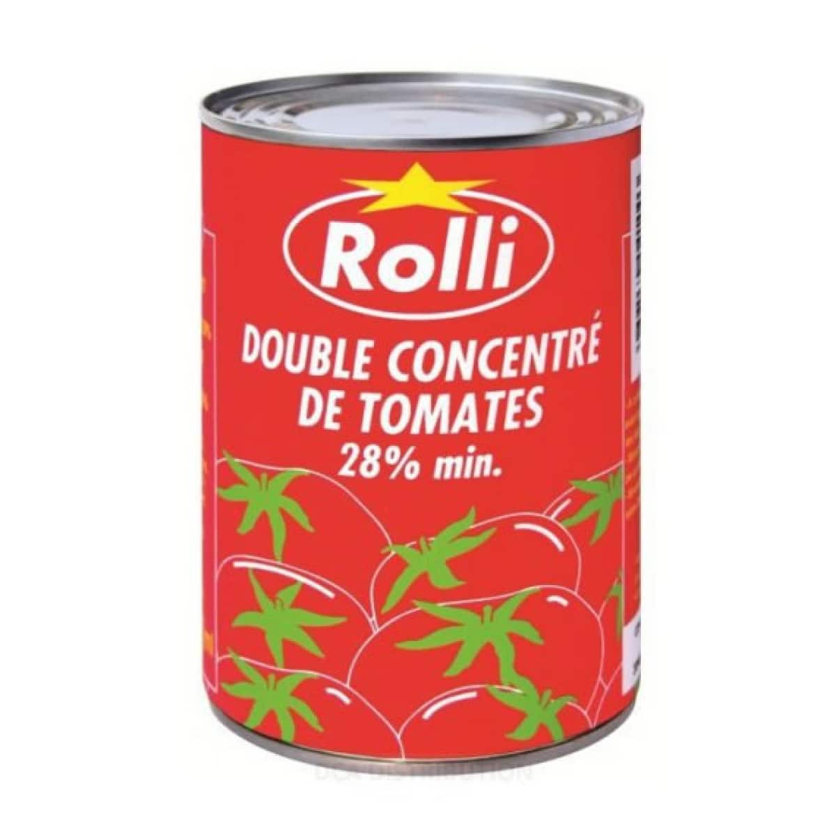 Double concentré de tomate Rolli 440g