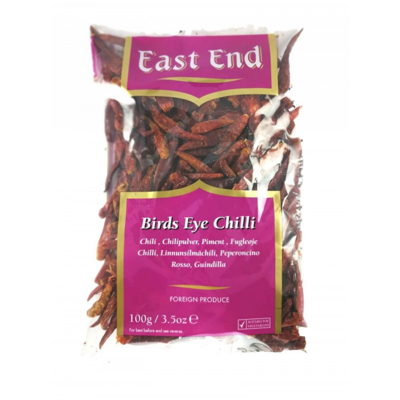 Chili Bird's Eye East End 100g épices