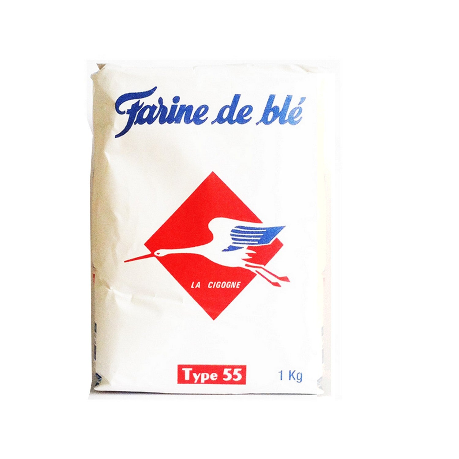 Farine de blé T55 La Cigogne 1kg