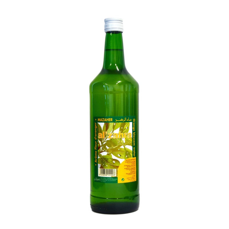 Arome de Fleur d'Oranger Mazaher 500ml, pur, parfait pour desserts et boissons, ajout floral raffiné, livraison rapide, produit frais, usage prolongé multirecettes