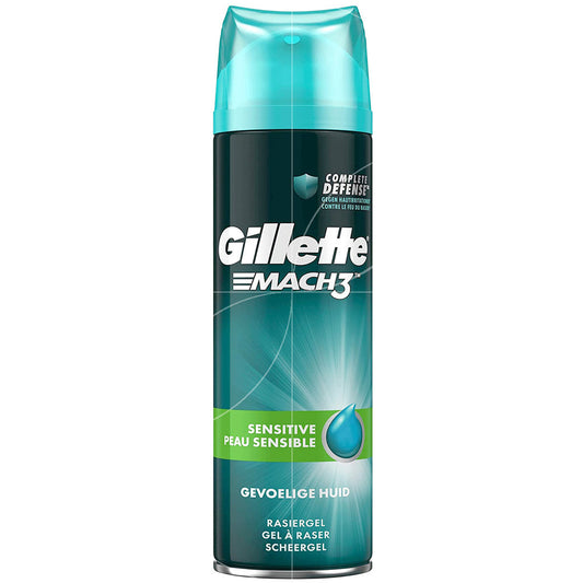 Gilette Mach3 mousse sensitive pour soins visage