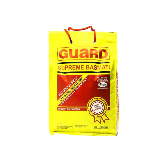 Emballage riz Basmati Guard 5kg