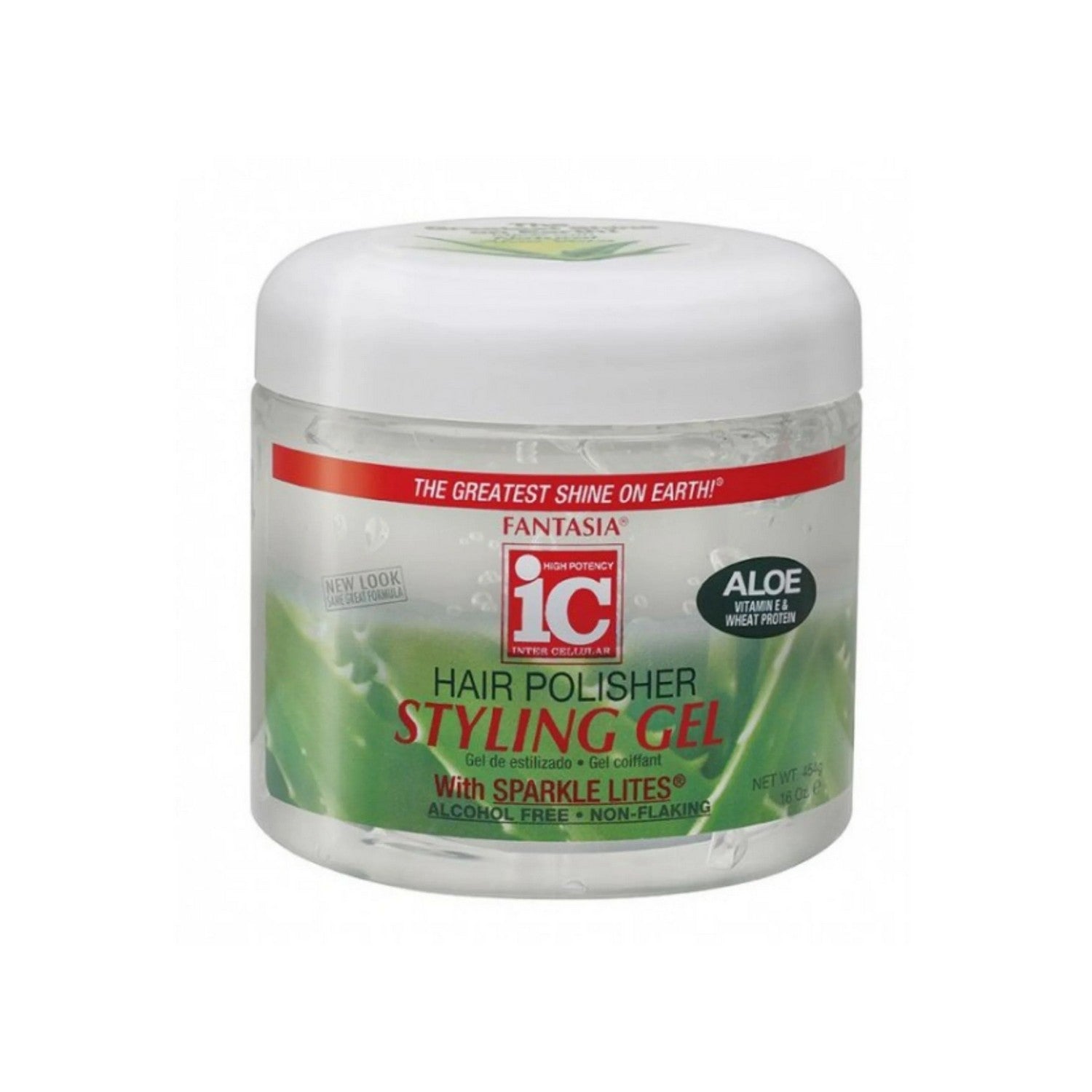 Gel coiffant aloe vera soins cheveux 454g