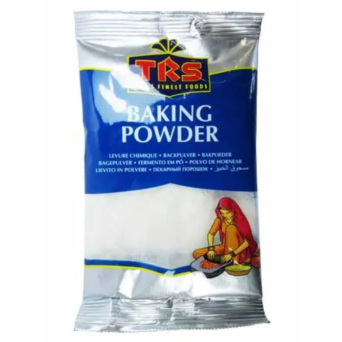 LEVURE CHIMIQUE TRS - BAKING POWDER DE QUALITÉ SUPÉRIEURE  La levure chimique TRS, également connue sous le nom de "baking powder", est l'ingrédient parfait pour sublimer vos créations culinaires.  Caractéristiques :  Marque : TRS Quantité : 100g Pouvoir levant instantané Idéale pour les gâteaux, muffins, pancakes, etc. Assure une texture moelleuse