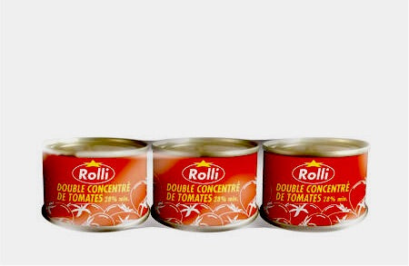 Double concentré de tomate Rolli 3x70g