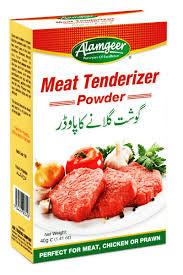 ALAMGEER MEAT TENDERIZER 40G pour viandes tendres et savoureuses HALAL, livraison rapide