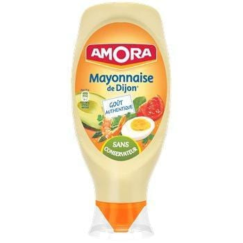 AMORA Mayonnaise 710G, sauce savoureuse pour salades, sandwichs, grillades, ingrédient gourmet parfait pour toutes vos préparations culinaires