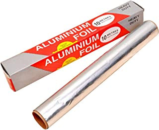 Rouleau de papier aluminium 10 mètres.