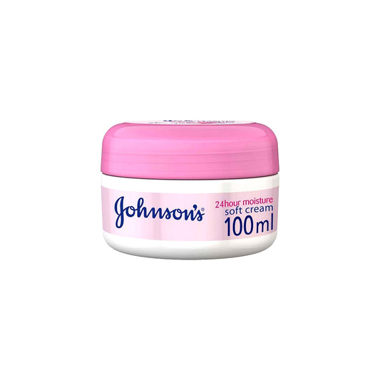 Crème hydratante 24h Johnson 100ml soins peau