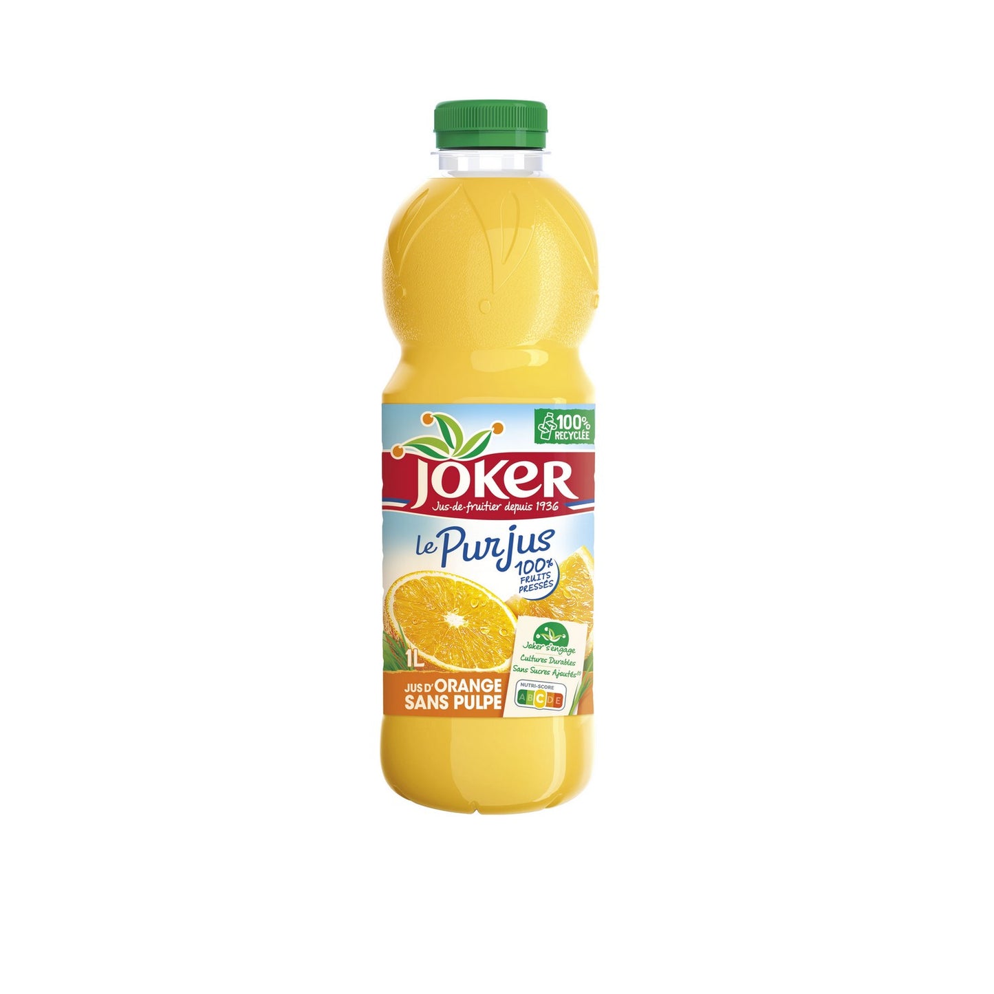 Jus d'orange Joker sans pulpe 1L