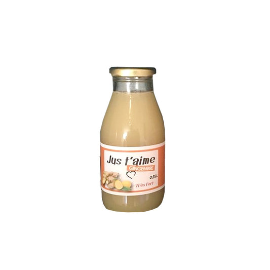 Jus de gingembre T'Aime 25cl en bouteille