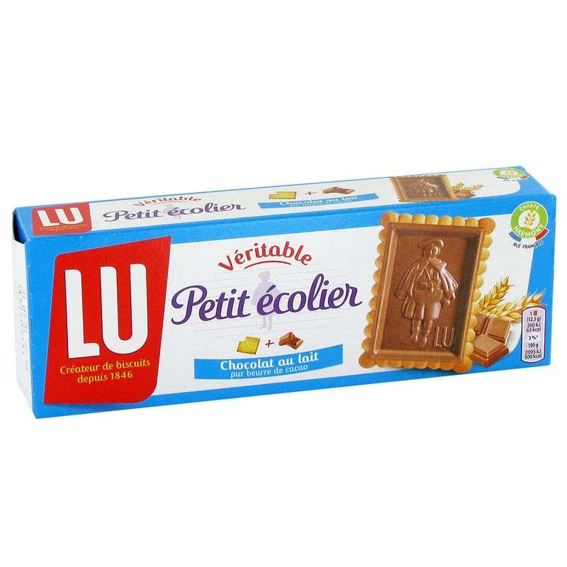 Biscuits Petit Écolier 150g avec chocolat au lait et croquant, gourmandise qualité pour pause sucrée #BiscuitsPetitEcolier #gâteaux