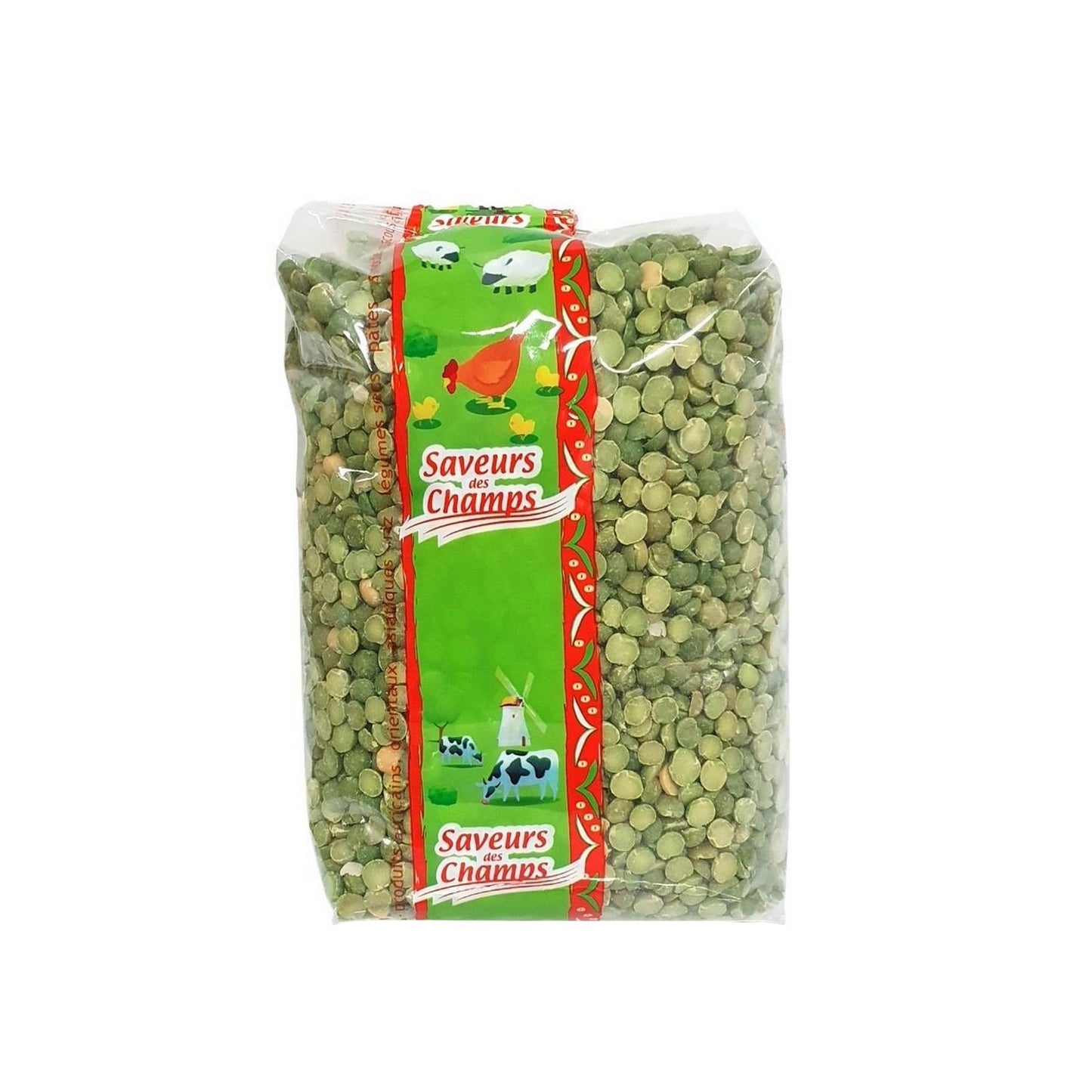 Poids cassés verts 1kg Saveurs Champs