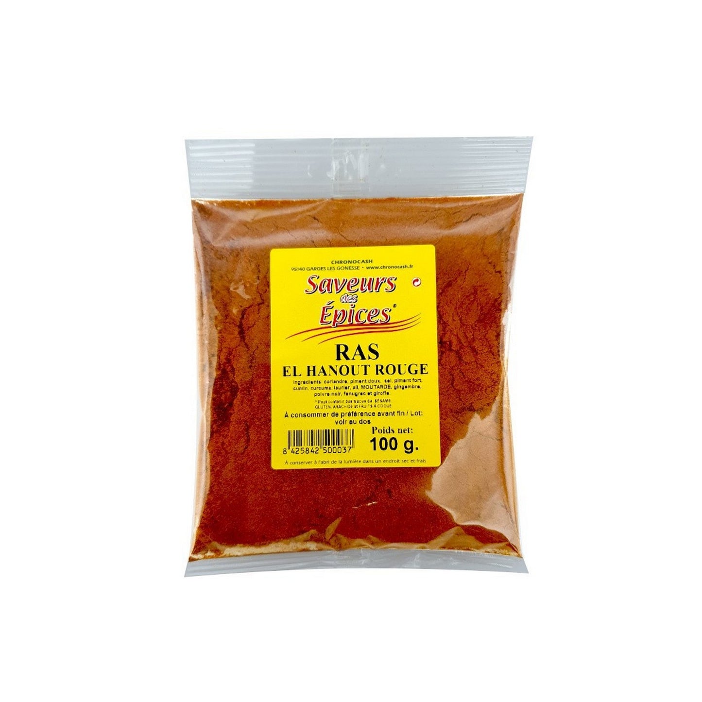 Ras el Hanout rouge 100g épices aromatiques