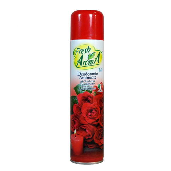 Désodorisant Fresh Aroma Rose 300ml