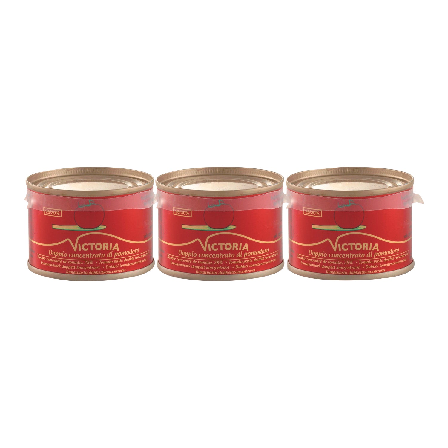 Double concentré de tomate VICTORIA en 3x70g